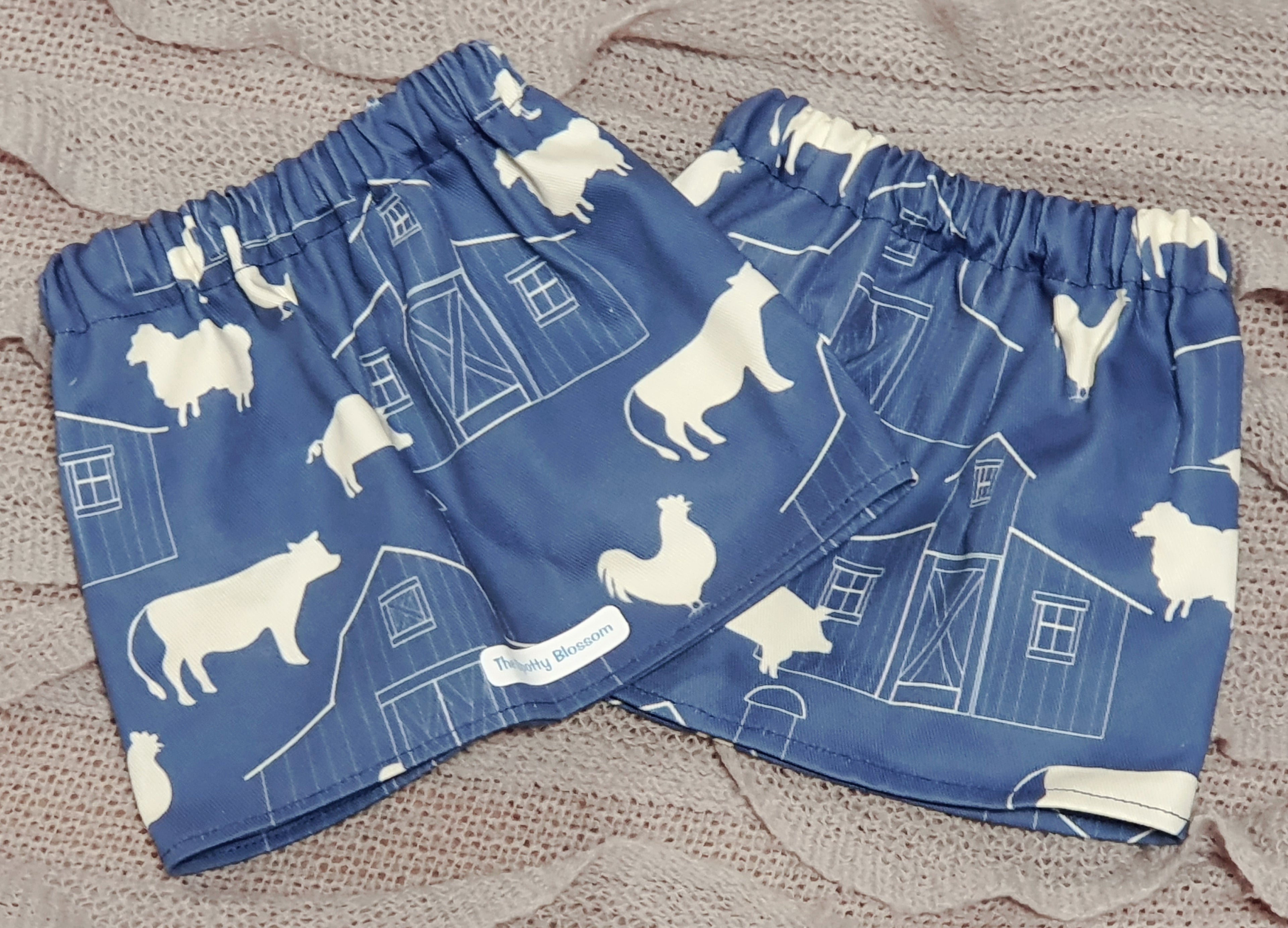 Blue Farmyard